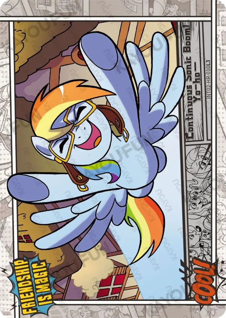 Kartu Kayou My Little Pony - Continuous Sonic Boom! Yo-ho— (HR)