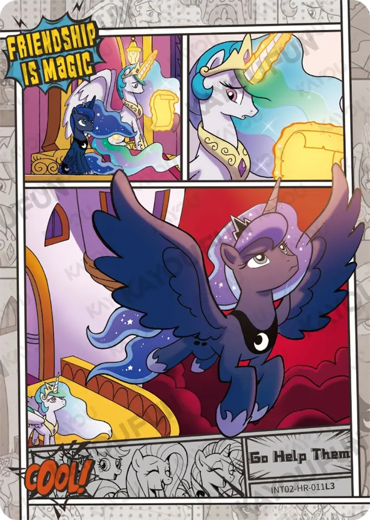 Kartu Kayou My Little Pony - Go Help Them (HR)