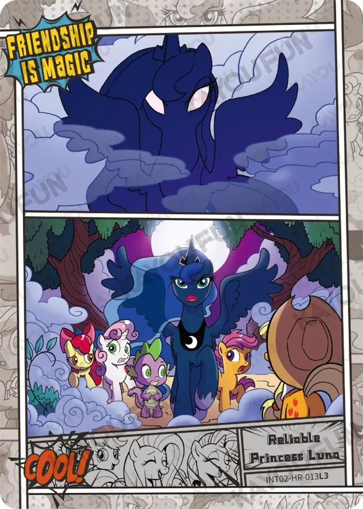 Kartu Kayou My Little Pony - Reliable Princess Luna (HR)