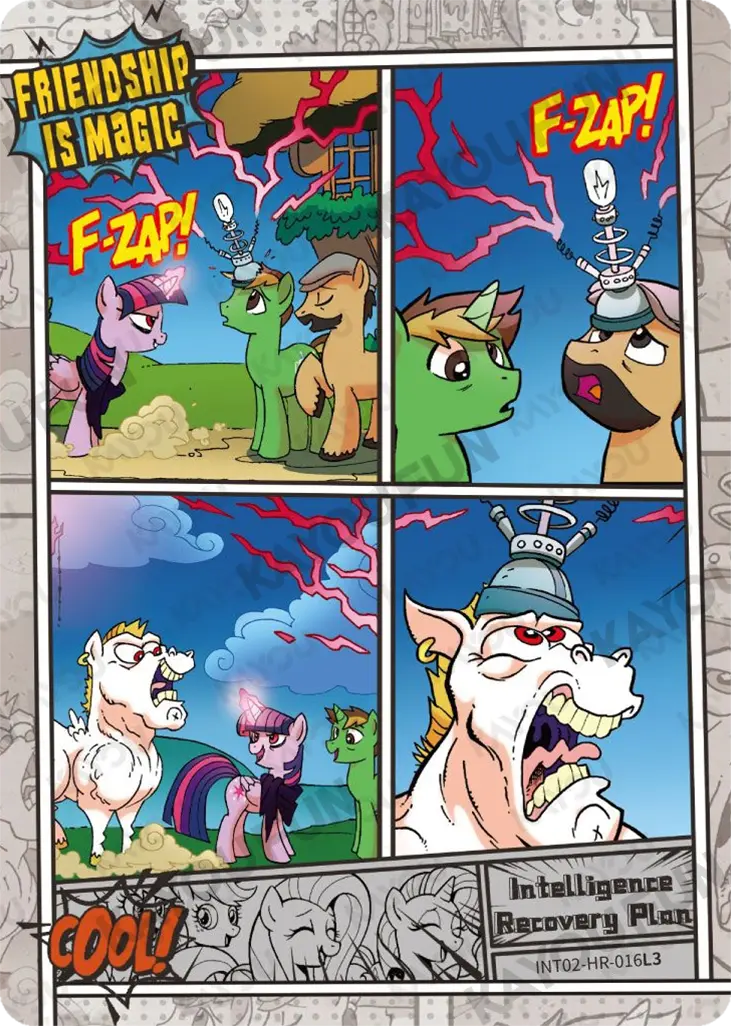 Kartu Kayou My Little Pony - Intelligence Recovery Plan (HR)