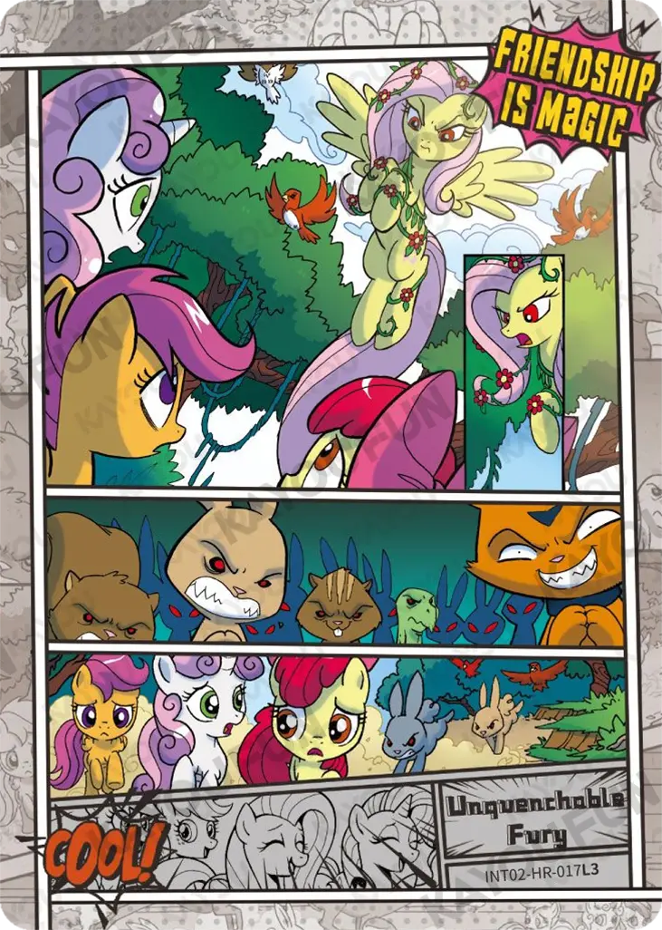 Kartu Kayou My Little Pony - Unquenchable Fury (HR)