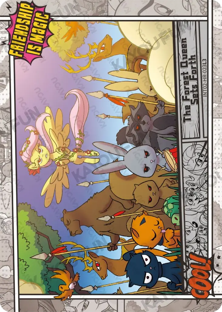 Kartu Kayou My Little Pony - The Forest Queen Sets Forth (HR)