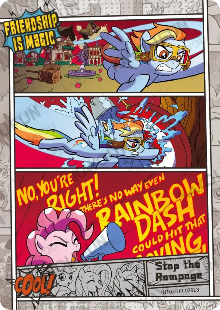 Kartu Kayou My Little Pony - Stop the Rampage (HR)