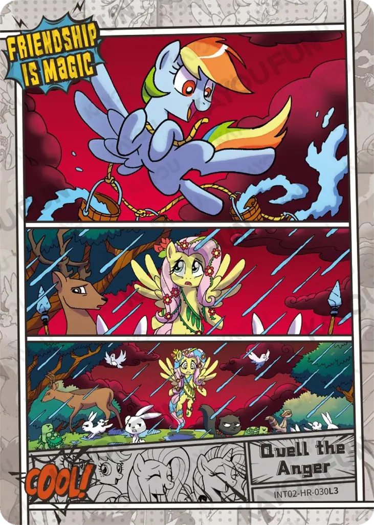 Kartu Kayou My Little Pony - Quell the Anger (HR)