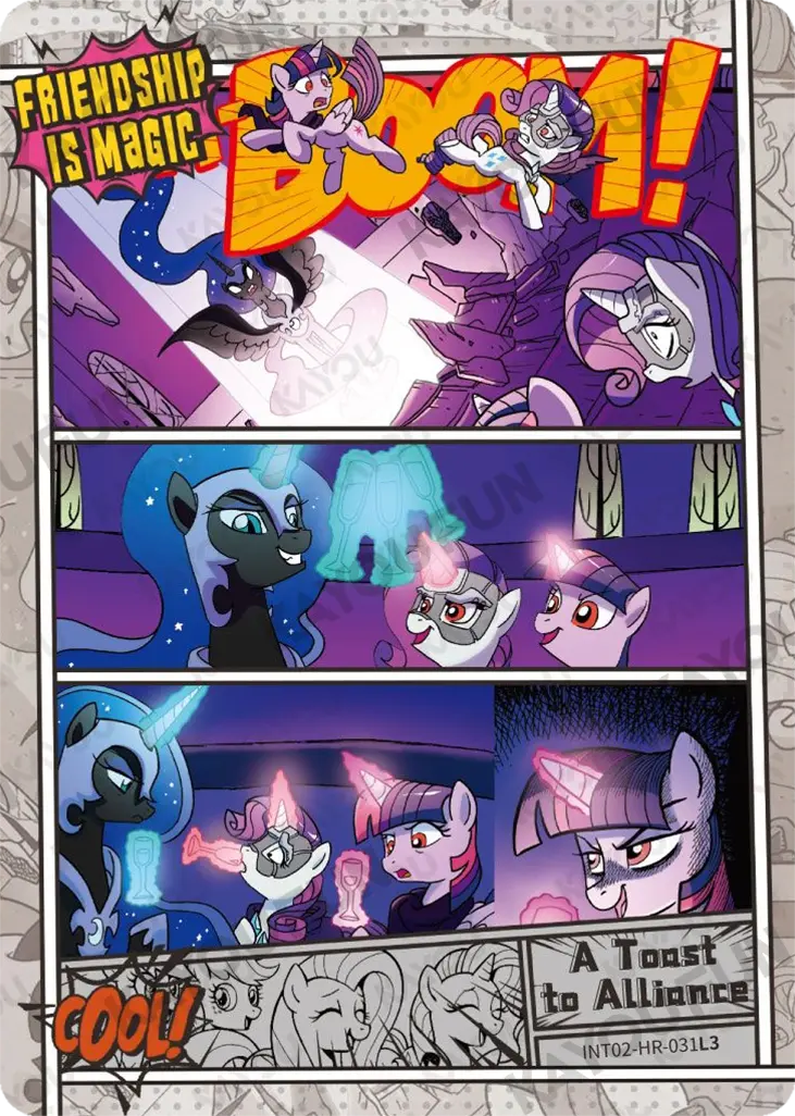 Kartu Kayou My Little Pony - A Toast to Alliance (HR)