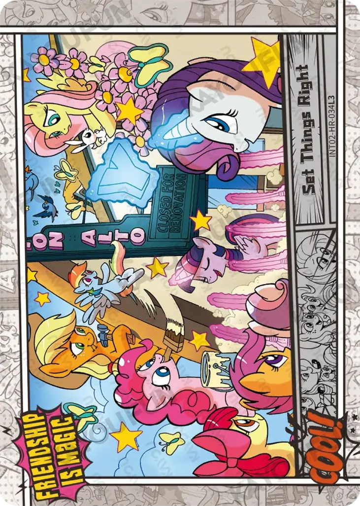 Kartu Kayou My Little Pony - Set Things Right (HR)