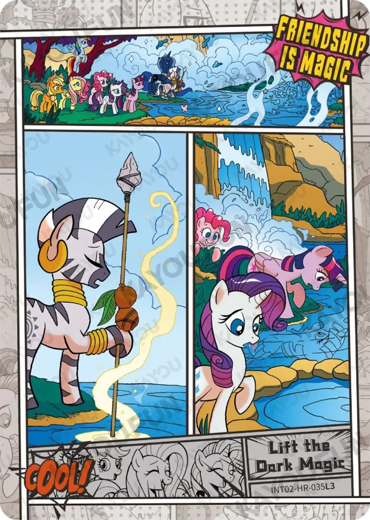 Kartu Kayou My Little Pony - Lift the Dark Magic (HR)