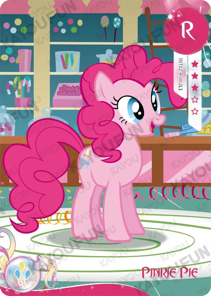 Kartu Kayou My Little Pony - Pinkie Pie (R)