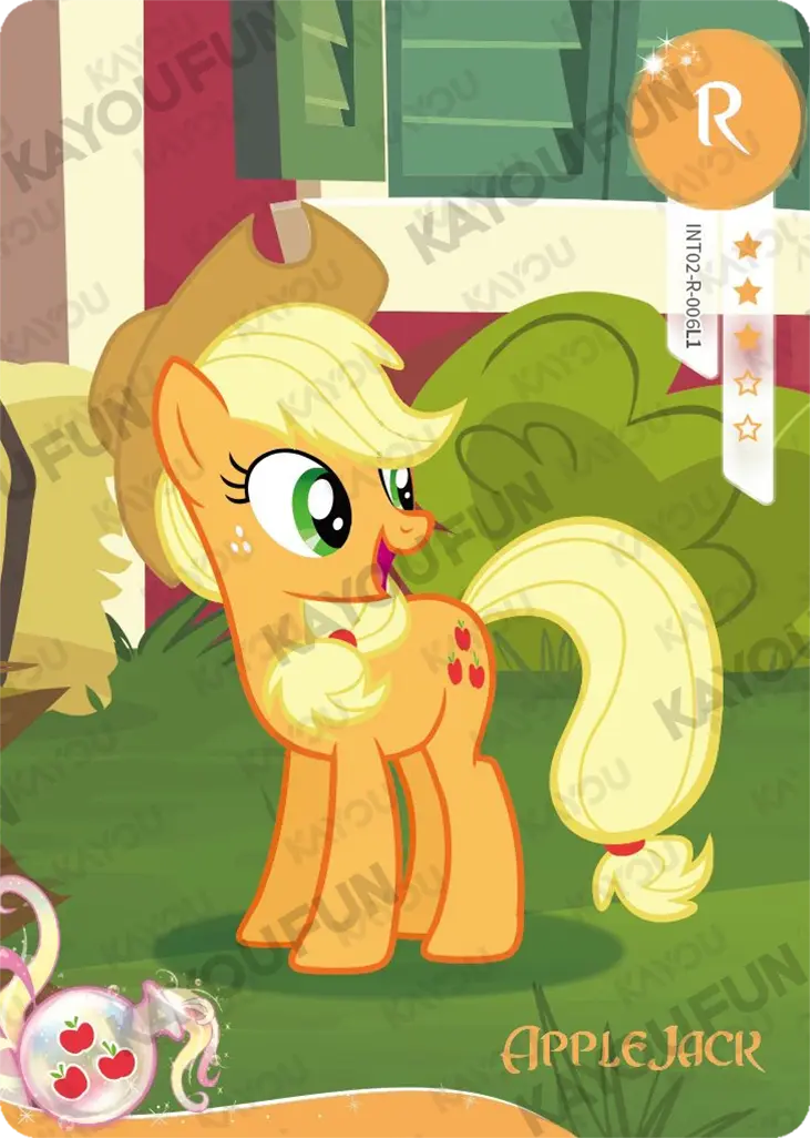 Kartu Kayou My Little Pony - Applejack (R)