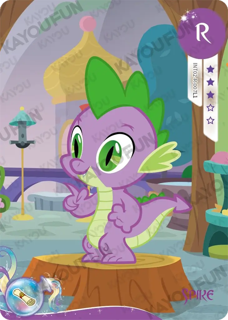 Kartu Kayou My Little Pony - Spike (R)