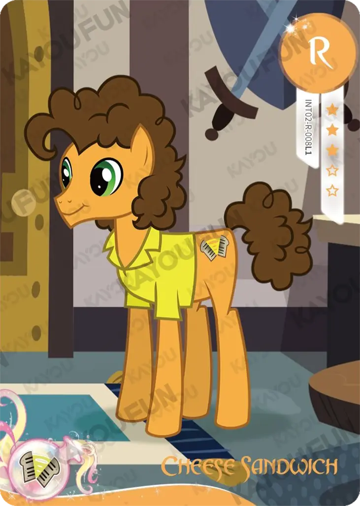 Kartu Kayou My Little Pony - Cheese Sandwich (R)