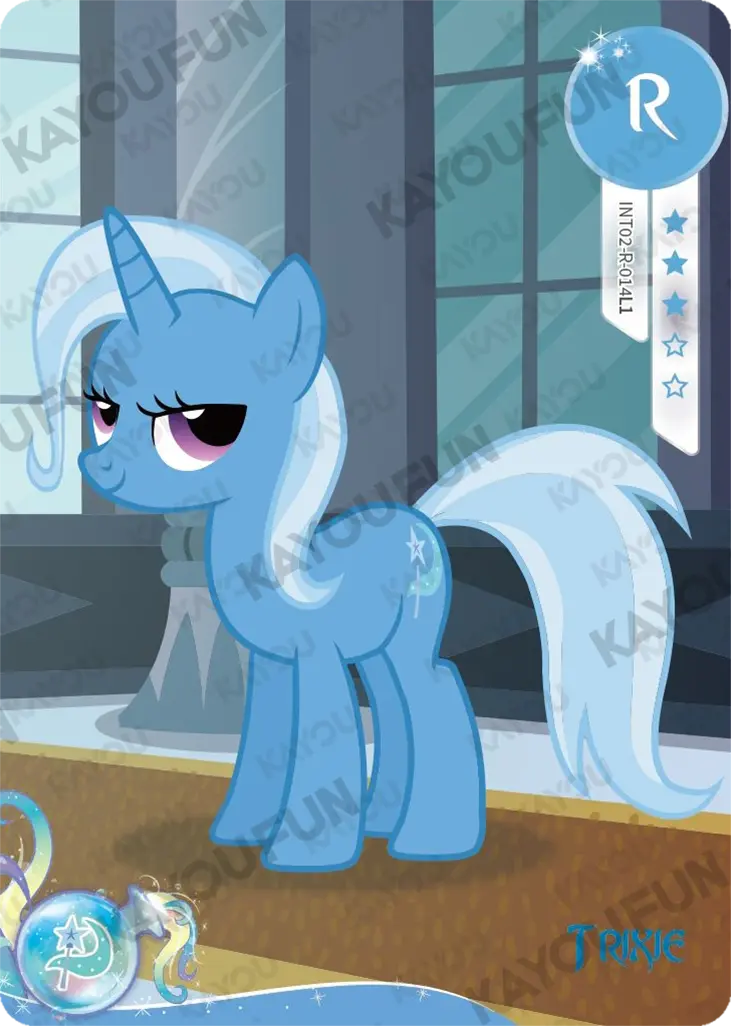 Kartu Kayou My Little Pony - Trixie (R)