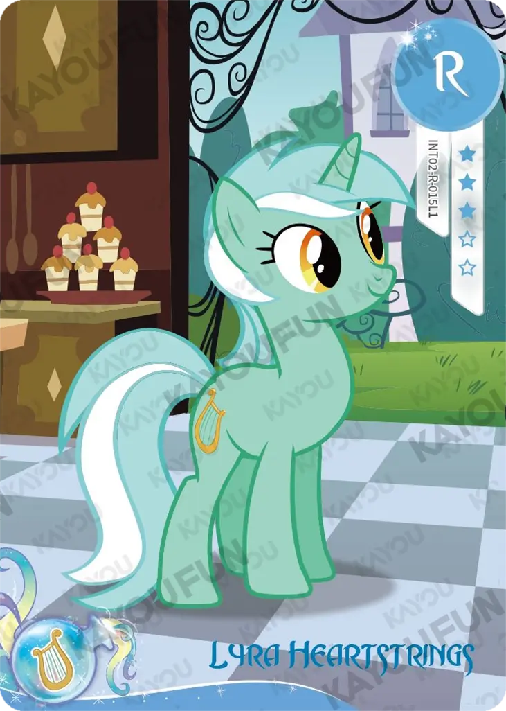 Kartu Kayou My Little Pony - Lyra Heartstrings (R)
