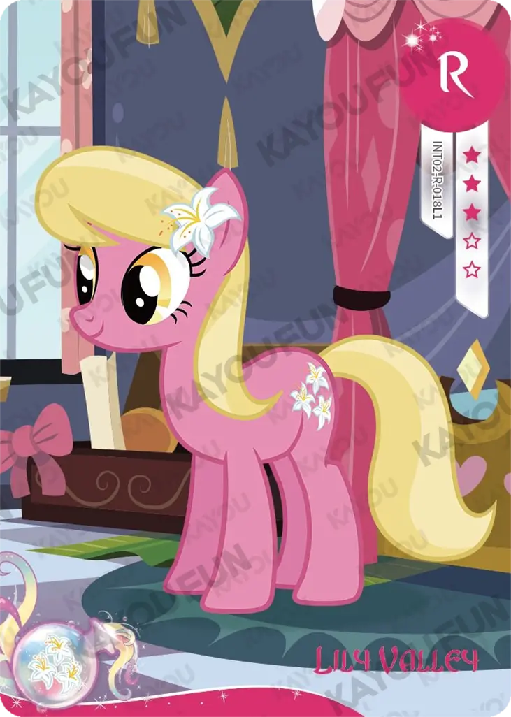 Kartu Kayou My Little Pony - Lily Valley (R)