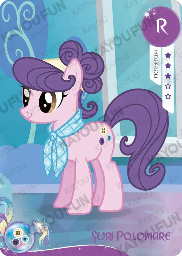 Kartu Kayou My Little Pony - Suri Polomare (R)