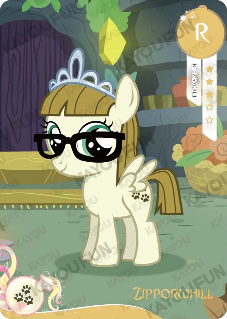 Kartu Kayou My Little Pony - Zipporwhill (R)