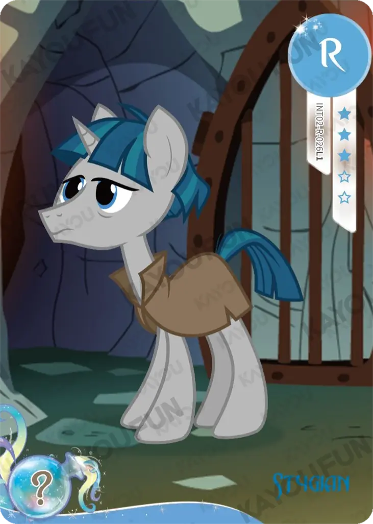 Kartu Kayou My Little Pony - Stygian (R)