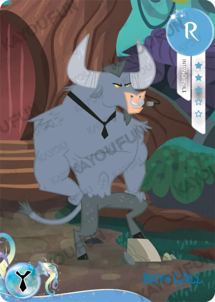 Kartu Kayou My Little Pony - Iron Will (R)