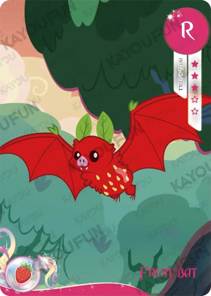 Kartu Kayou My Little Pony - Fruit bat (R)