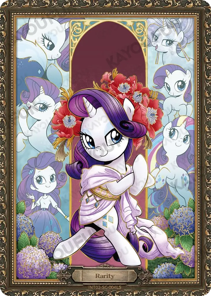 Kartu Kayou My Little Pony - Rarity (SC)
