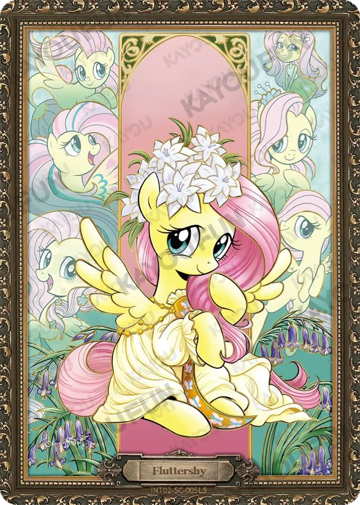 Kartu Kayou My Little Pony - Fluttershy (SC)