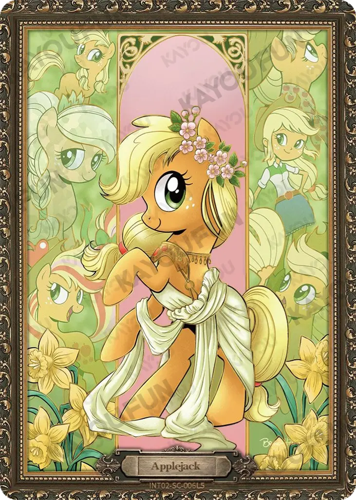 Kartu Kayou My Little Pony - Applejack (SC)