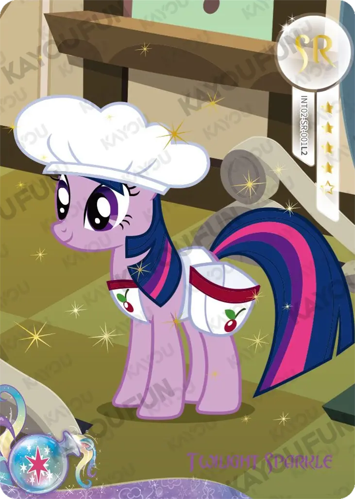Kartu Kayou My Little Pony - Princess Twilight Sparkle (SR)