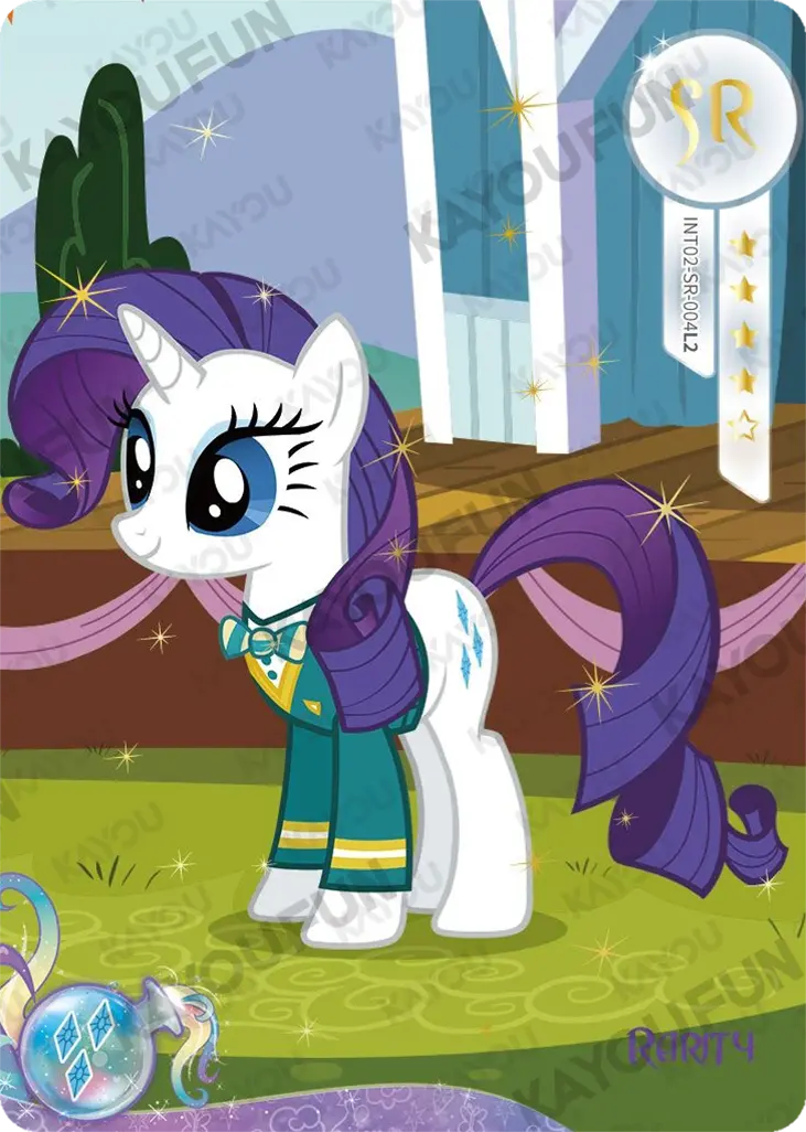 Kartu Kayou My Little Pony - Rarity (SR)