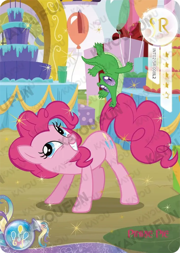 Kartu Kayou My Little Pony - Pinkie Pie (SR)