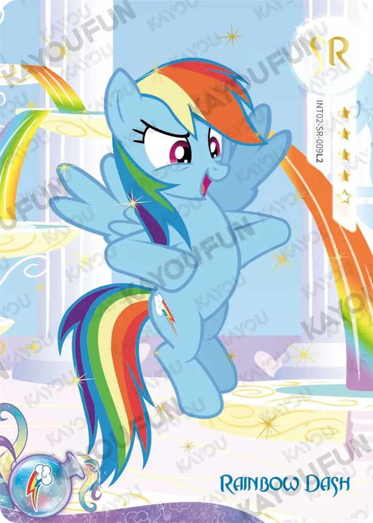 Kartu Kayou My Little Pony - Rainbow Dash (SR)