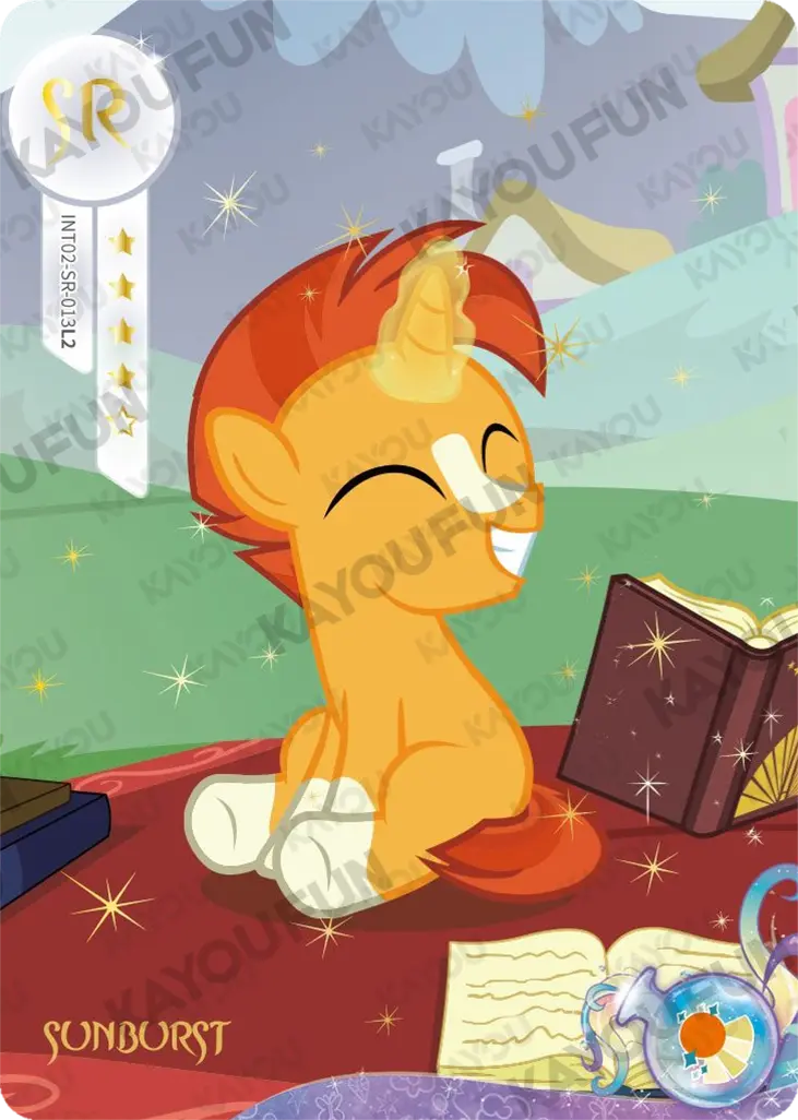 Kartu Kayou My Little Pony - Sunburst (SR)