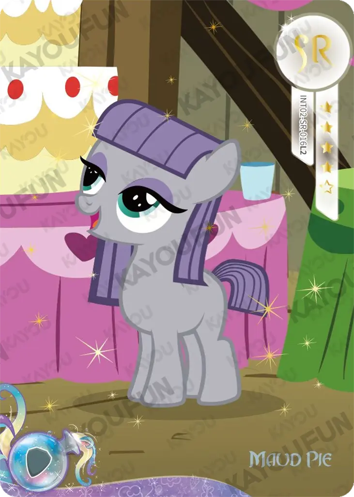 Kartu Kayou My Little Pony - Maud Pie (SR)