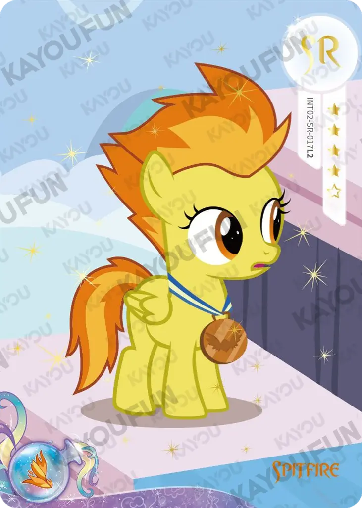 Kartu Kayou My Little Pony - Spitfire (SR)