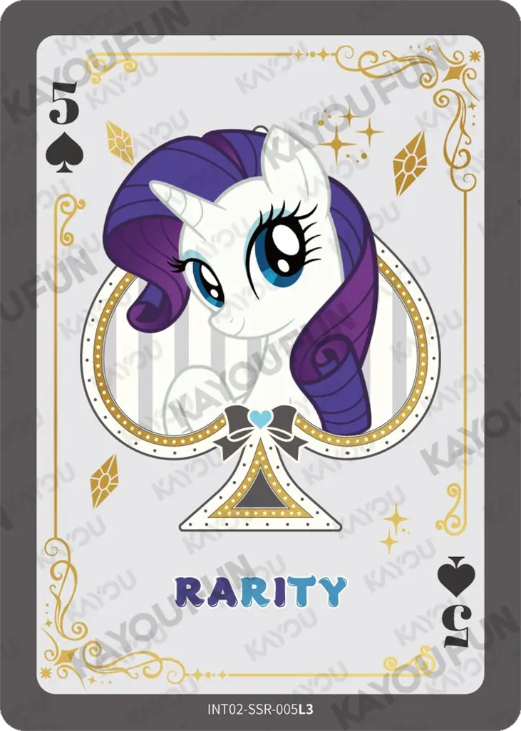 Kartu Kayou My Little Pony - Rarity (SSR)