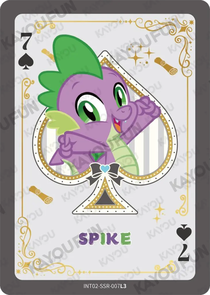 Kartu Kayou My Little Pony - Spike (SSR)