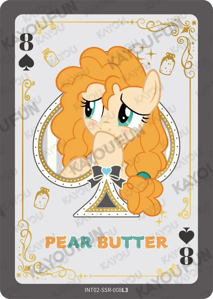 Kartu Kayou My Little Pony - Pear Butter (SSR)