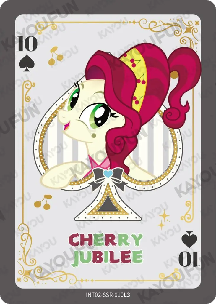 Kartu Kayou My Little Pony - Cherry Jubilee (SSR)