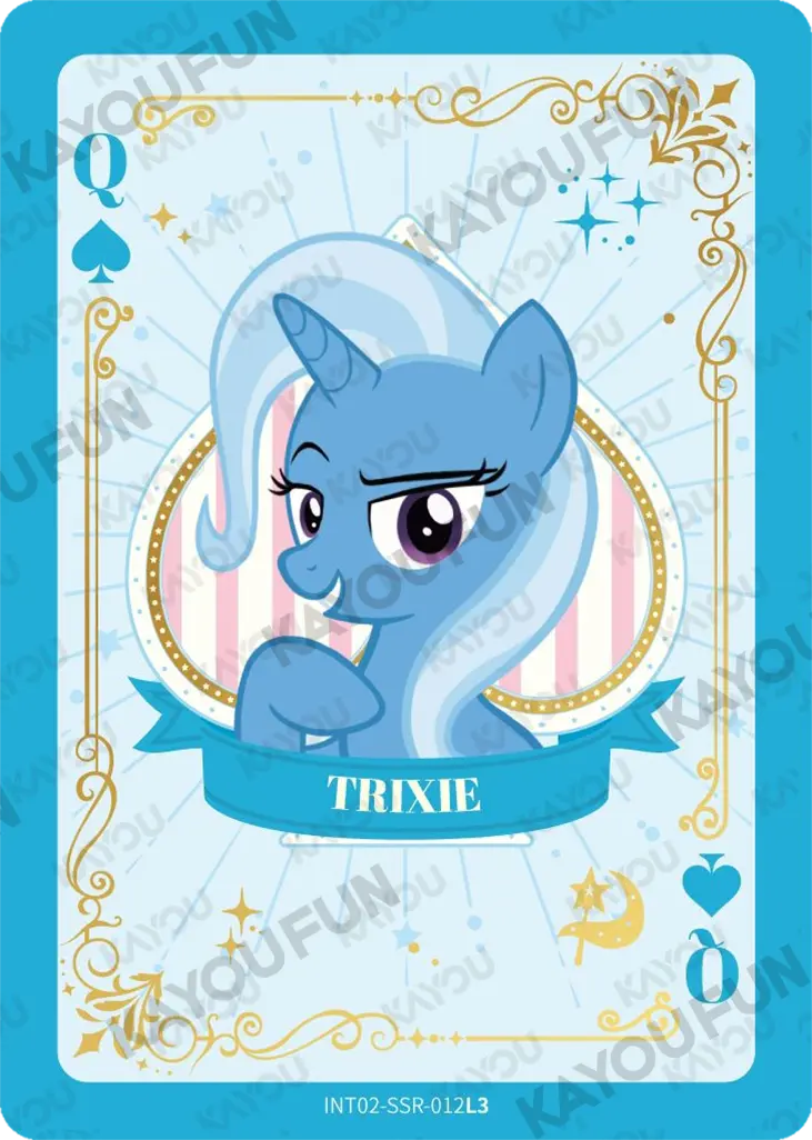 Kartu Kayou My Little Pony - Trixie (SSR)