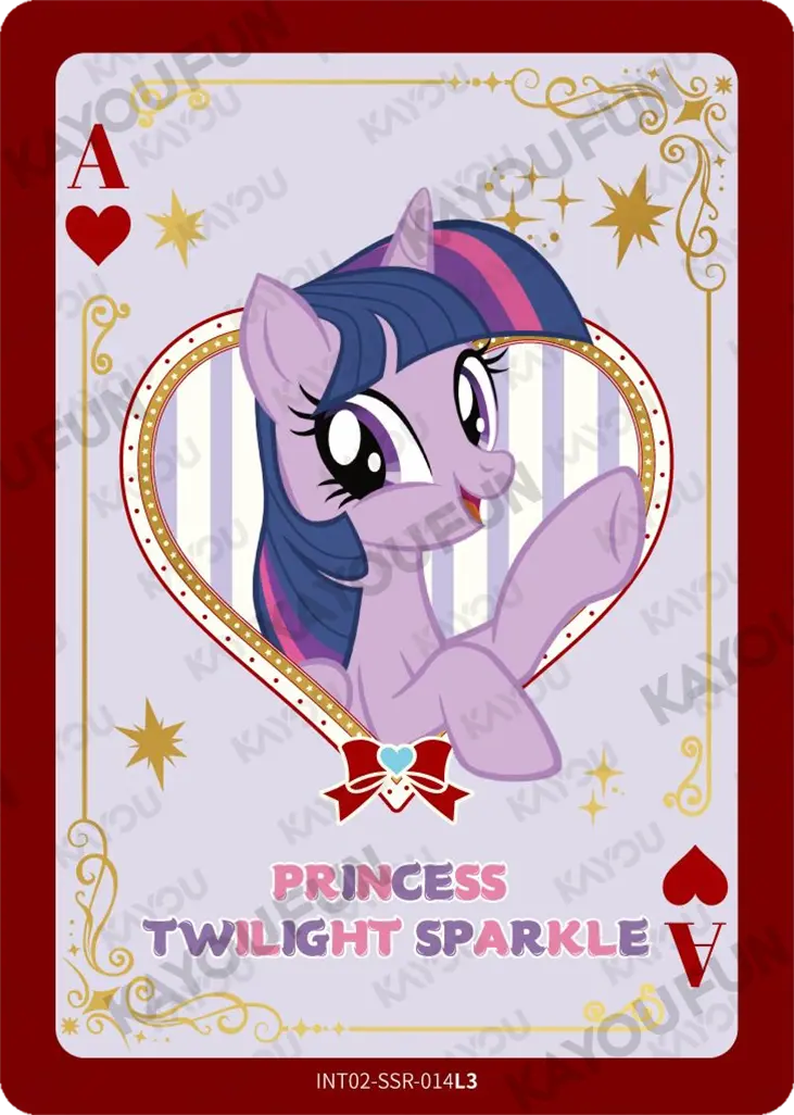 Kartu Kayou My Little Pony - Princess Twilight Sparkle (SSR)