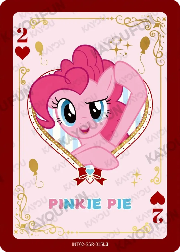 Kartu Kayou My Little Pony - Pinkie Pie (SSR)