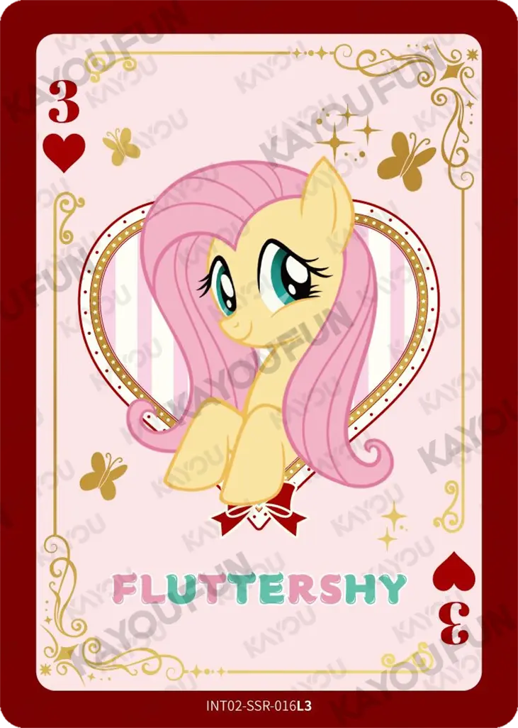 Kartu Kayou My Little Pony - Fluttershy (SSR)