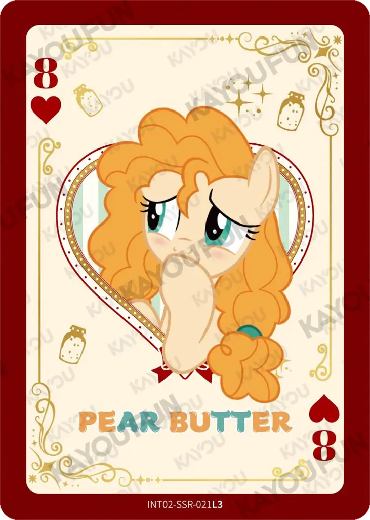 Kartu Kayou My Little Pony - Pear Butter (SSR)