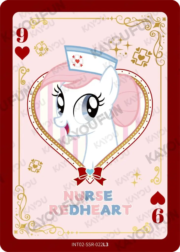 Kartu Kayou My Little Pony - Nurse Redheart (SSR)