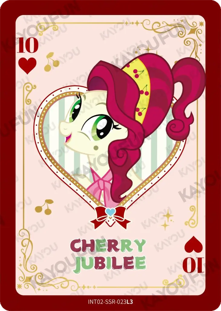 Kartu Kayou My Little Pony - Cherry Jubilee (SSR)