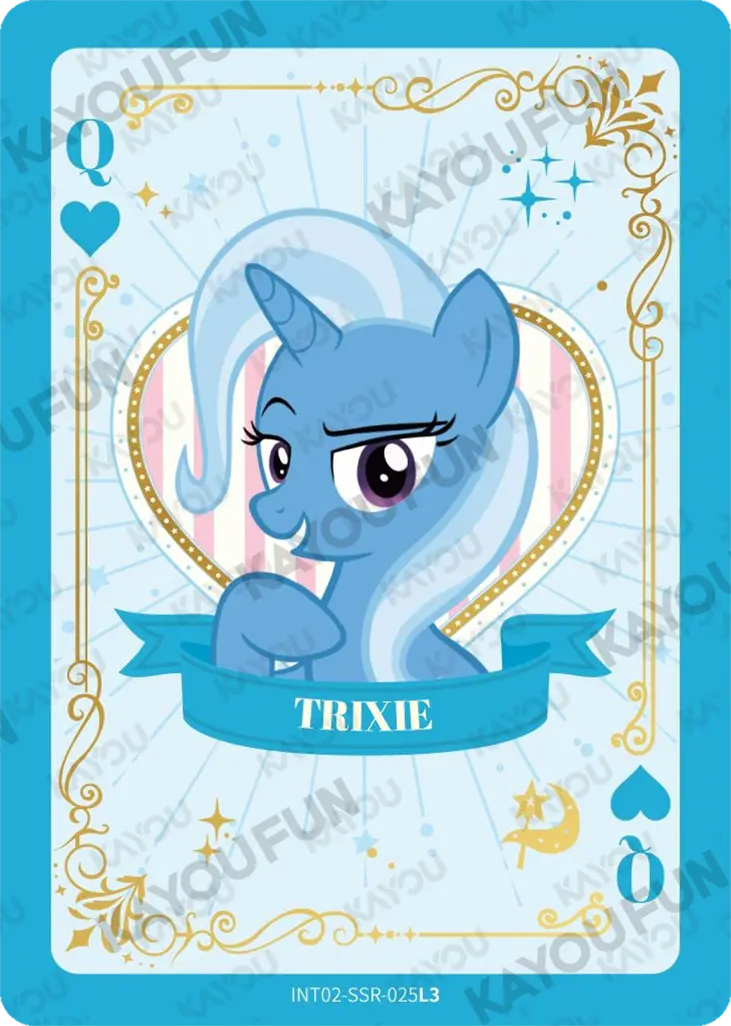 Kartu Kayou My Little Pony - Trixie (SSR)