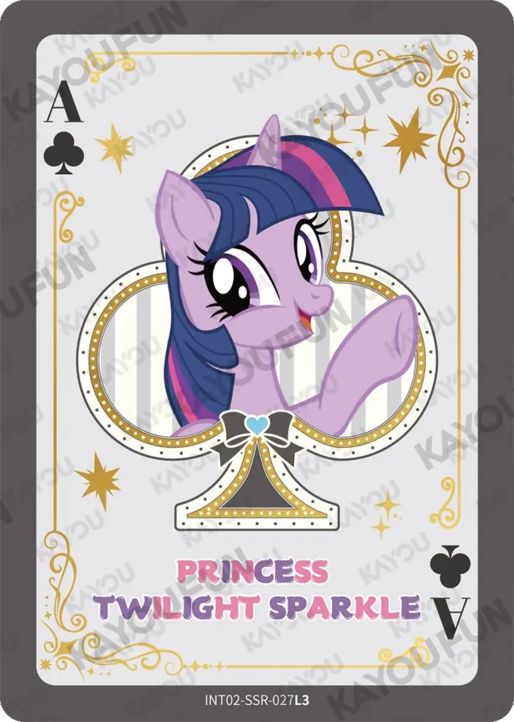 Kartu Kayou My Little Pony - Princess Twilight Sparkle (SSR)