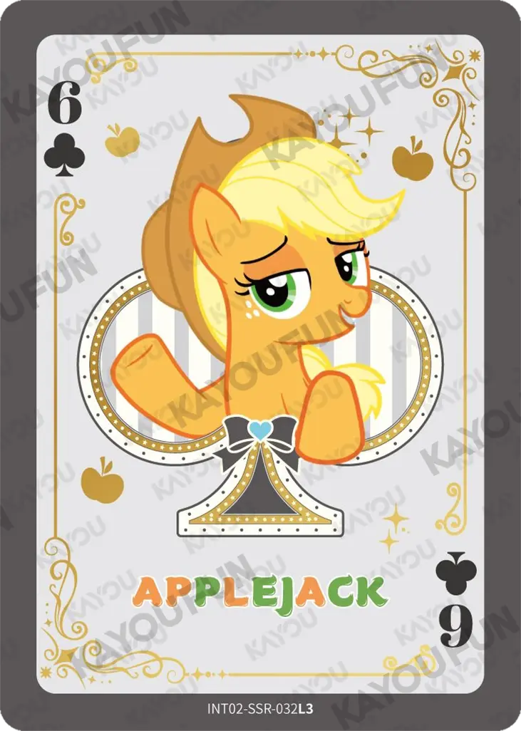 Kartu Kayou My Little Pony - Applejack (SSR)