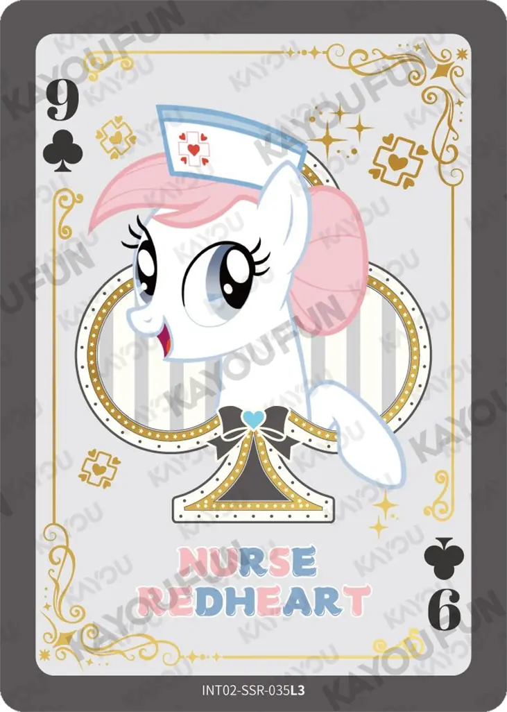 Kartu Kayou My Little Pony - Nurse Redheart (SSR)