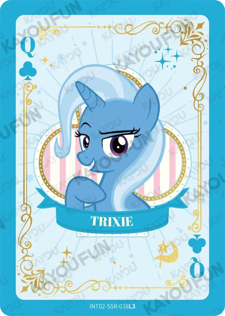 Kartu Kayou My Little Pony - Trixie (SSR)