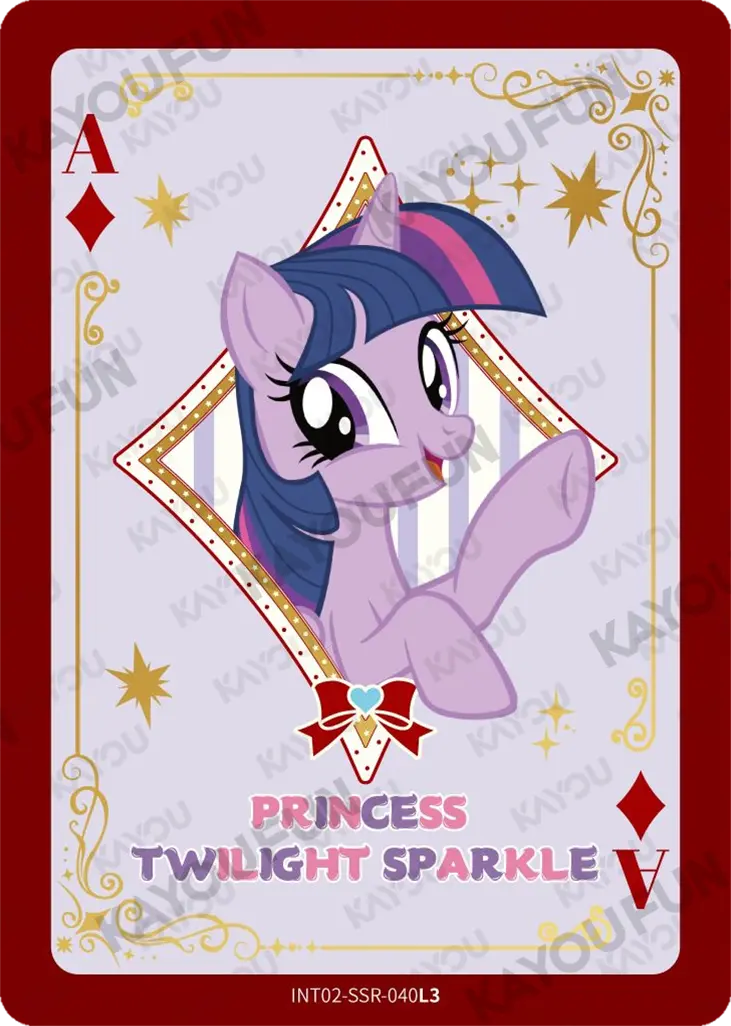 Kartu Kayou My Little Pony - Princess Twilight Sparkle (SSR)